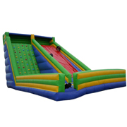 inflatable bouncer with slide